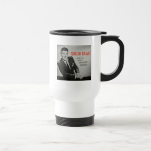 Wat zou Reagan doen? Reisbeker