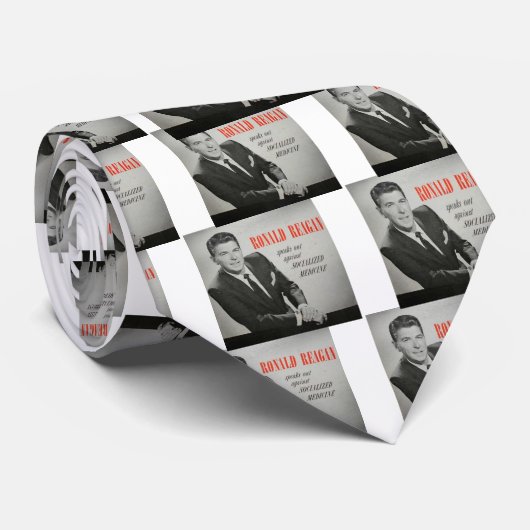 Wat zou Reagan doen? Stropdas (Opgerold)