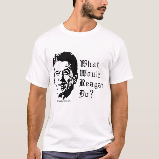 WAT ZOU REAGAN DOEN? T-SHIRT (Voorkant)