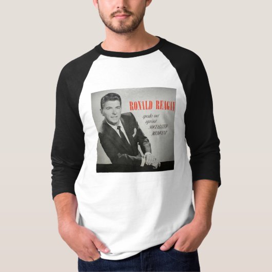 Wat zou Reagan doen? T-shirt (Voorkant)