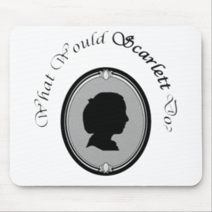 Wat zou Scarlett doen? Mousepad Muismat
