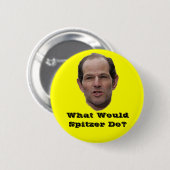 Wat zou Spitzer doen? Ronde Button 5,7 Cm (Voorkant /achterkant)