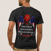 Wat zou Thomas Jefferson doen? T-shirt (Achterkant)