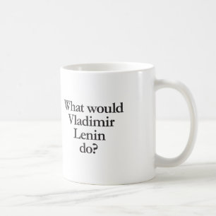 wat zou vladimir lenin doen ? koffiemok