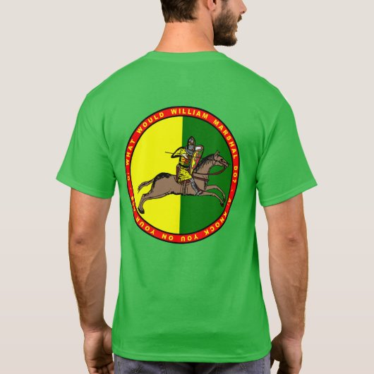 Wat zou William Marshal doen? Shirt (Achterkant)