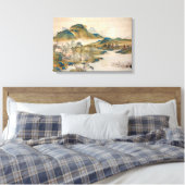 Watanabe Gentai a Remoe Officier's Homecoming Canvas Afdruk (Insitu (Slaapkamer))