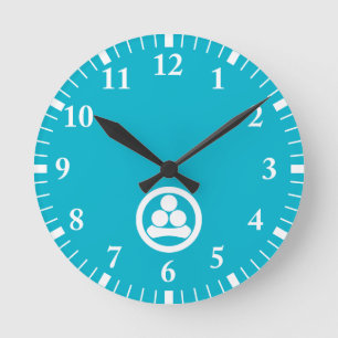 Watanabe ster in cirkel ronde klok