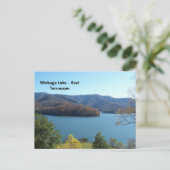 Watauga-meer in het Oost-Tennessee-Briefkaart Briefkaart (Staand voorkant)