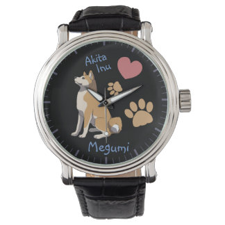 Watch Akita Inu Herren Armbanduhr Horloge