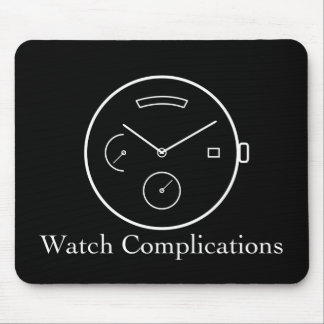 Watch Complications Mousepad Muismat