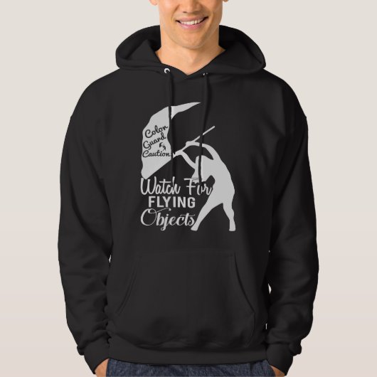 Watch For Flying Objects Hoodie (Voorkant)
