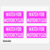 Watch For Motorcycles Stickers (Vel)