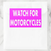 Watch For Motorcycles Stickers (Tas)