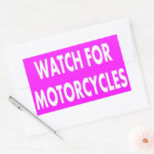Watch For Motorcycles Stickers (Envelop)