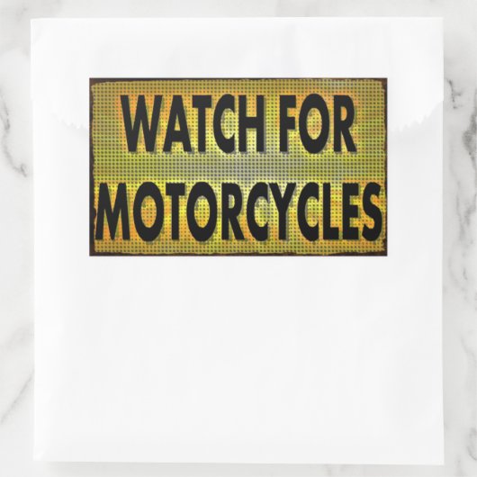 Watch For Motorcycles Stickers (Tas)