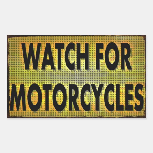 Watch For Motorcycles Stickers (Voorkant)