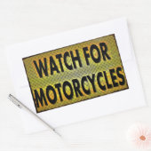Watch For Motorcycles Stickers (Envelop)