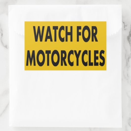 Watch For Motorcycles Stickers (Tas)