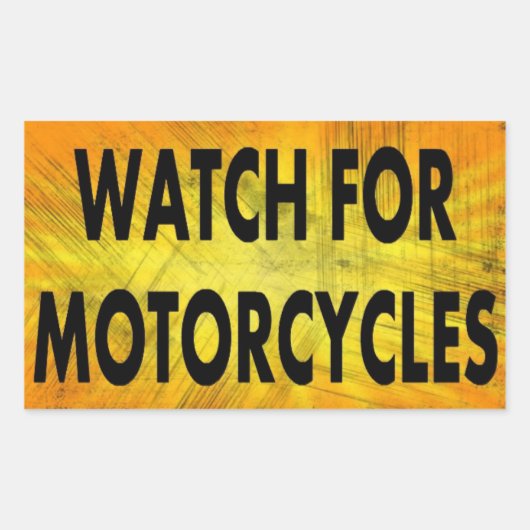 Watch For Motorcycles Stickers (Voorkant)