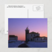 Watch Hill Lighthouse Rhode Island Briefkaart (Voorkant / Achterkant)