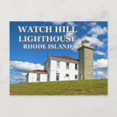 Watch Hill Lighthouse, Rhode Island Briefkaart (Voorkant)
