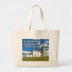 Watch Hill Lighthouse, Rhode Island Canvas tas