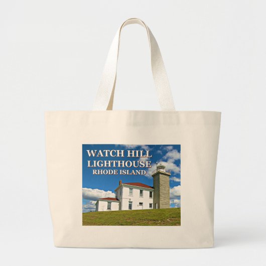 Watch Hill Lighthouse, Rhode Island Canvas tas (Voorkant)
