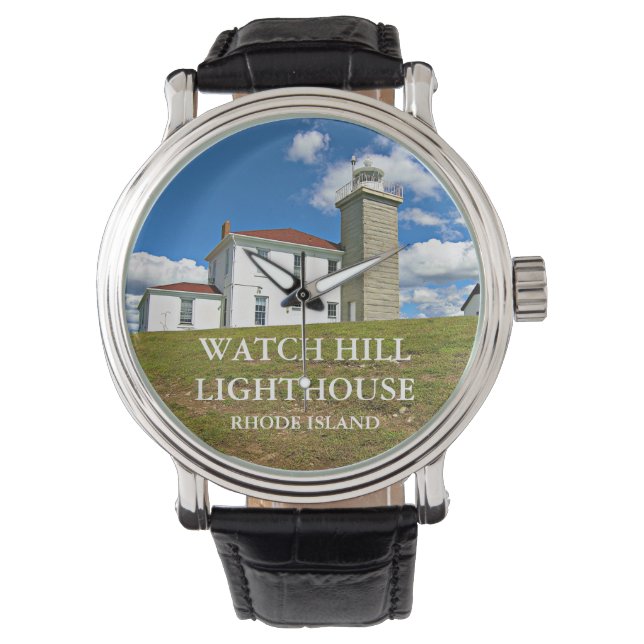 Watch Hill Lighthouse, Rhode Island eWatch Horloge (Voorkant)