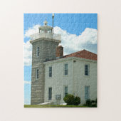 Watch Hill Lighthouse, Rhode Island Jigzaag Puzzle Legpuzzel (Verticaal)