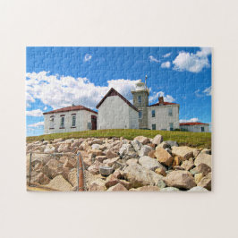 Watch Hill Lighthouse, Rhode Island Jigzaag Puzzle Legpuzzel