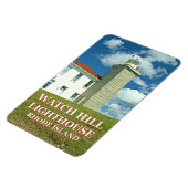 Watch Hill Lighthouse, Rhode Island Photo Magnet Magneet (Linkerzijde)