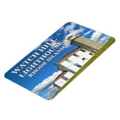 Watch Hill Lighthouse, Rhode Island Photo Magnet Magneet (Linkerzijde)