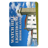 Watch Hill Lighthouse, Rhode Island Photo Magnet Magneet (Verticaal)