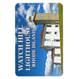 Watch Hill Lighthouse, Rhode Island Photo Magnet Magneet