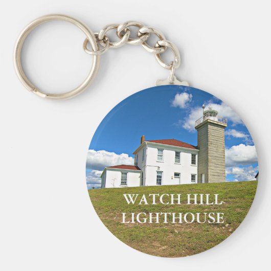 Watch Hill Lighthouse, Rhode Island Sleutelhanger (Voorkant)