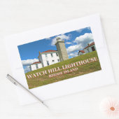 Watch Hill Lighthouse, Rhode Island Stickers (Envelop)