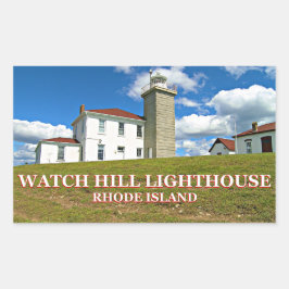 Watch Hill Lighthouse, Rhode Island Stickers