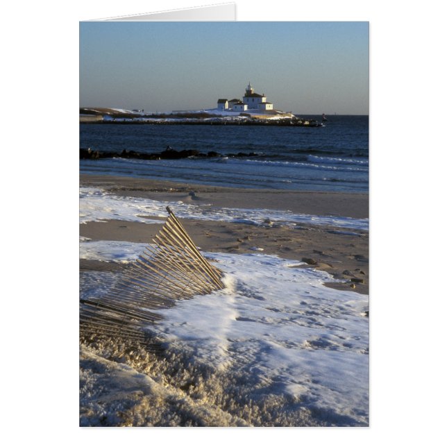 Watch Hill Rhode Island Beach en Lighthouse (Voorkant)