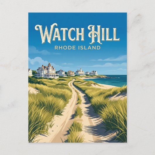 Watch Hill (Rhode Island) Briefkaart (Voorkant)