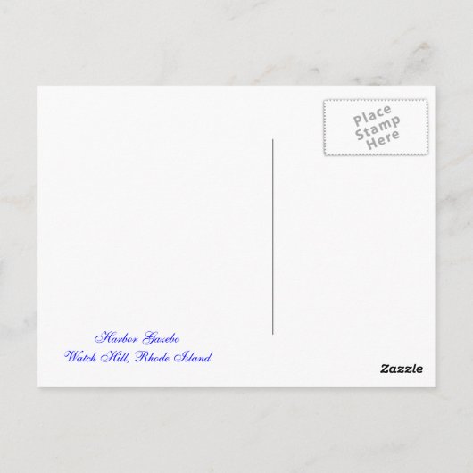 Watch Hill, Rhode Island - Briefkaart (Achterkant)