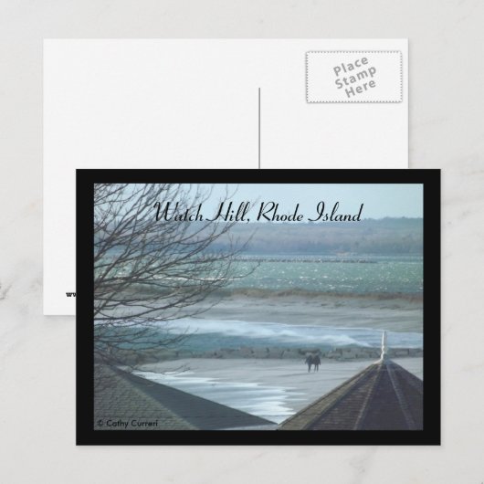 Watch Hill, Rhode Island Briefkaart (Voorkant / Achterkant)