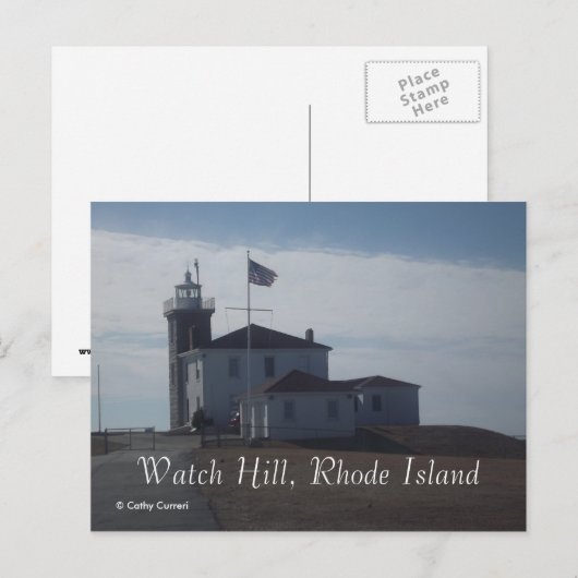 Watch Hill, Rhode Island Briefkaart (Voorkant / Achterkant)