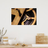 Watch Mechanics Abstract Poster (Keuken)