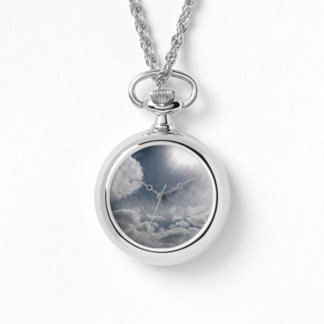 watch necklace style and design horloge (Voorkant)