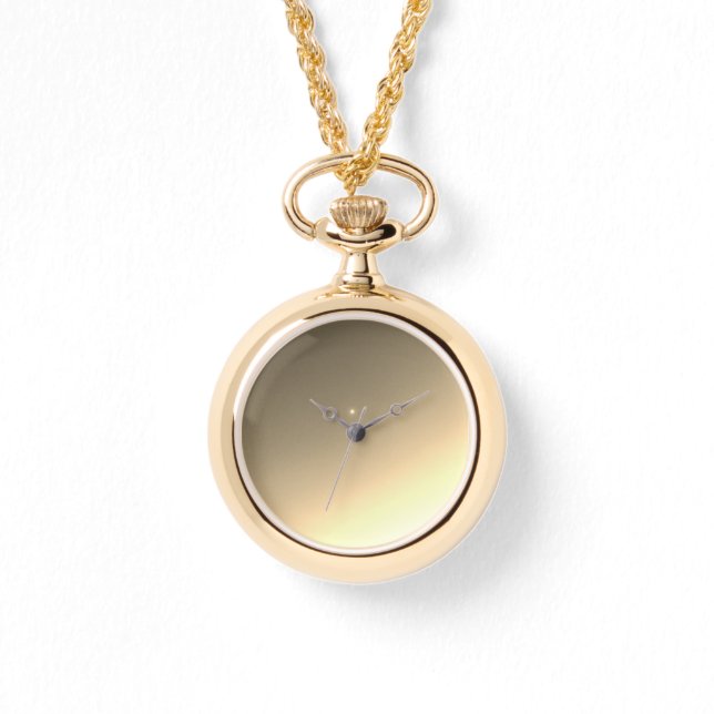watch necklace style and design horloge (Voorkant)
