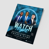 Watch Night New Year's Eve Church Service Flyer