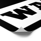 Watch out Orwellian Big Brother Is Watching You Poster (Hoek)