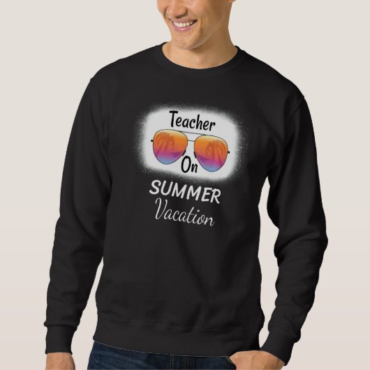 Watch Out Third Grade Teacher On Summer On Back Trui (Voorkant)