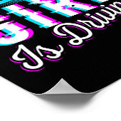 Watch Out This Girl Is Driving Funny Design For Ne Poster (Hoek)