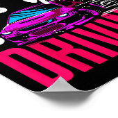 Watch Out This Girl Is Driving Funny New Driver  Poster (Hoek)